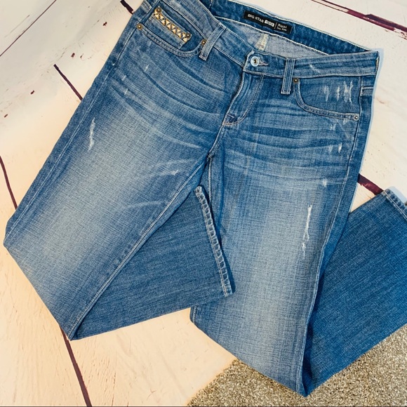 ⭐️ BIG STAR Rikki Low Rise Crop Jeans - Picture 1 of 7